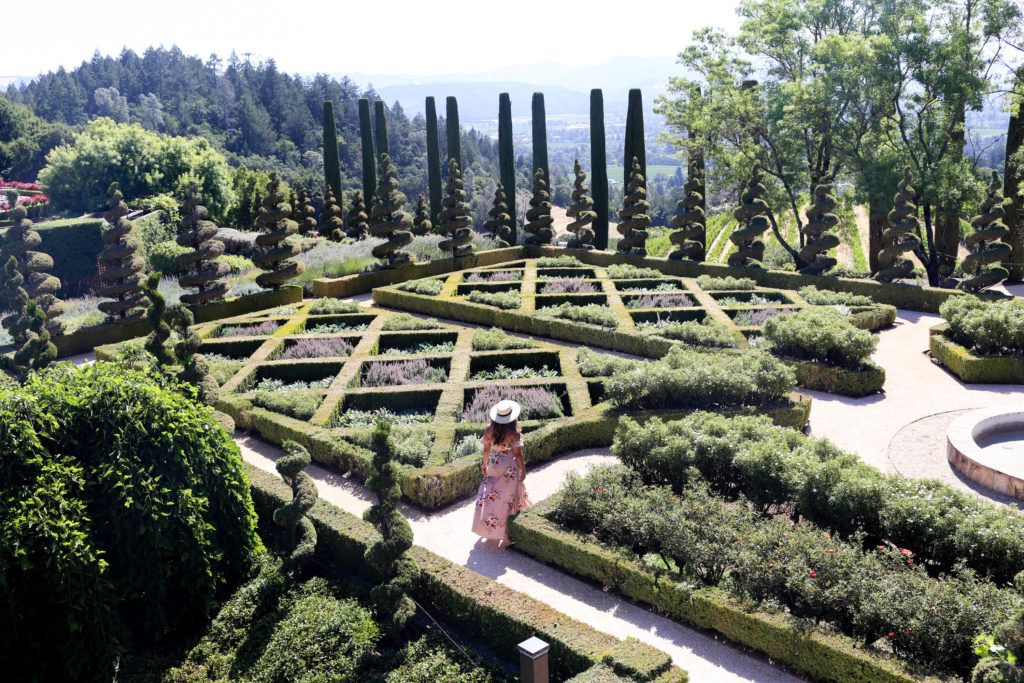 This Magical Hedge Maze Winery Napa Valley Whimsy Soul