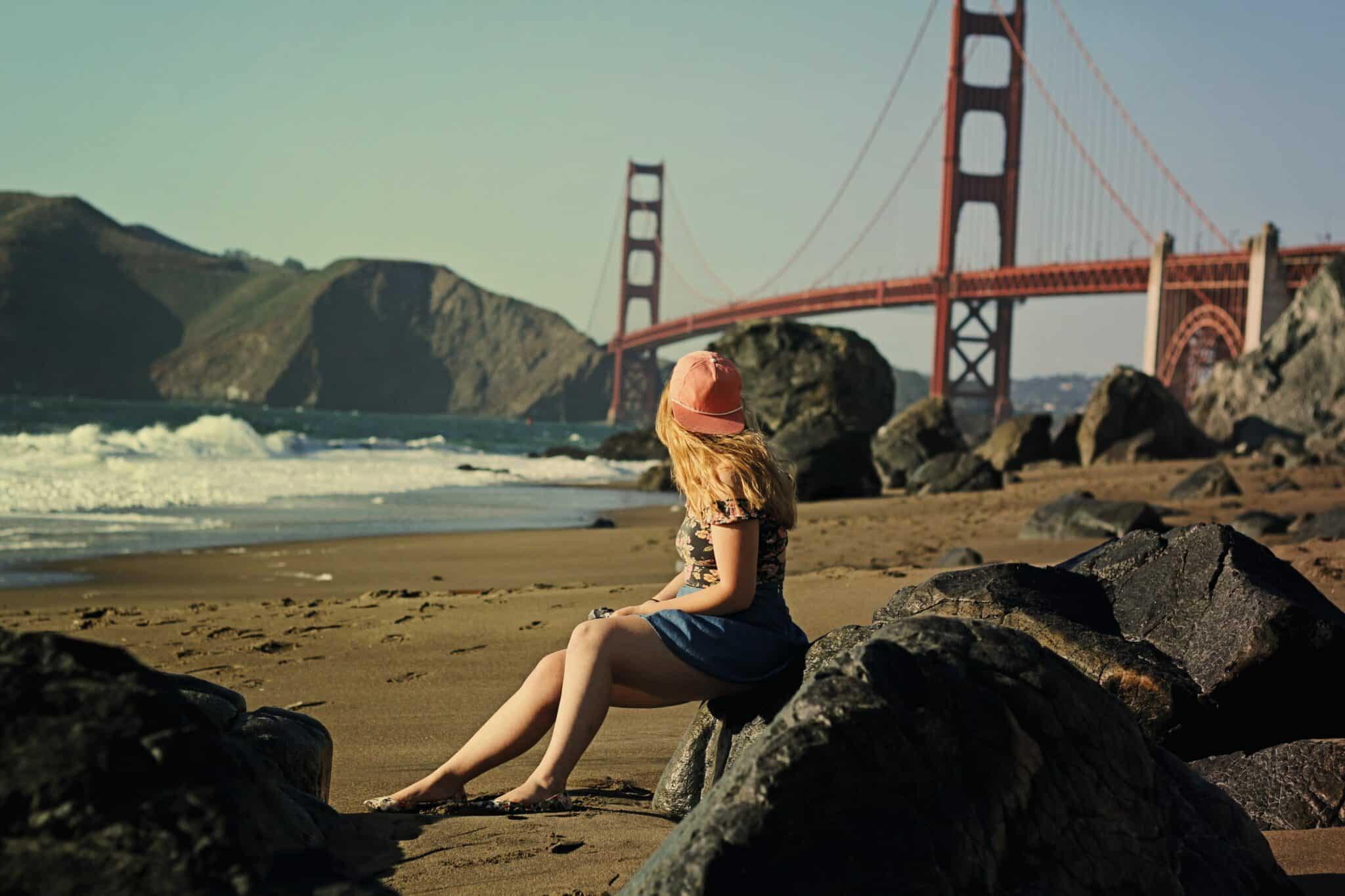 Golden Gate Bridge San Francisco Marshalls Beach