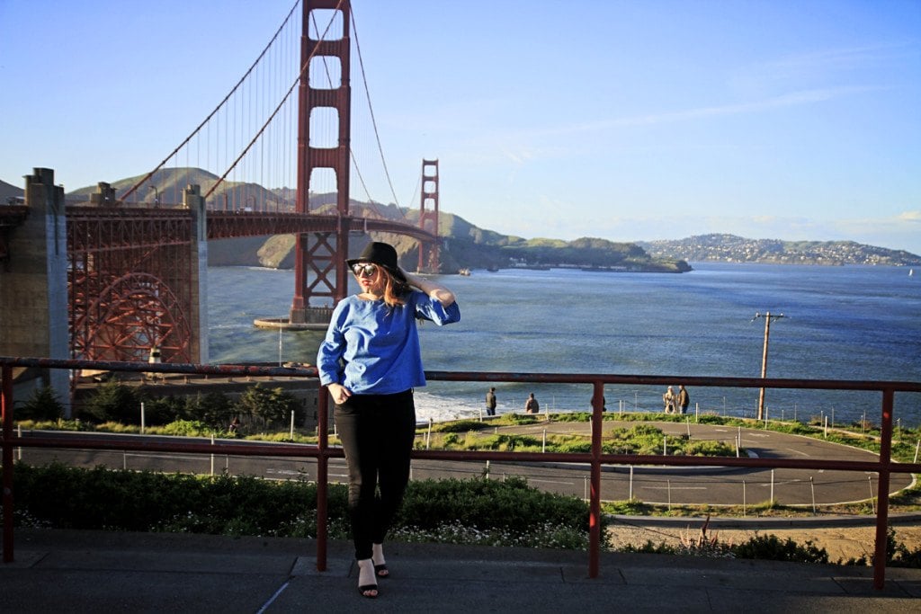 Walking across the Golden Gate Bridge - Whimsy Soul