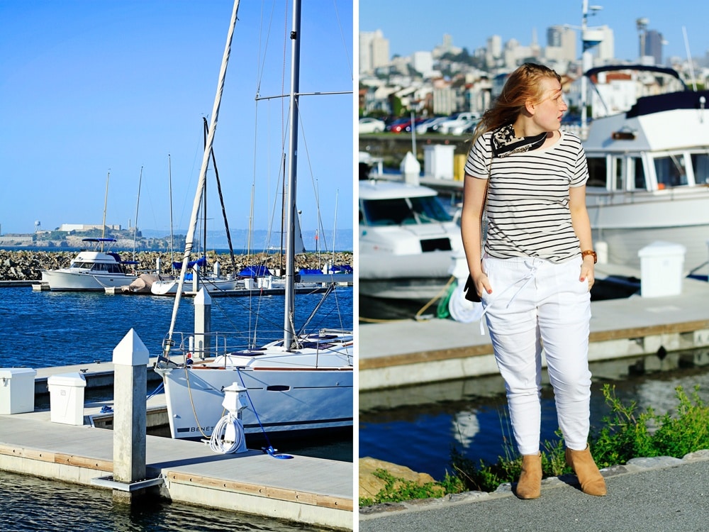 Lou & Grey Pants. At the Marina in San Francisco