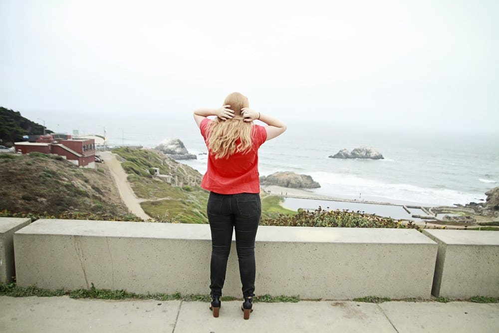 Land's end in San Francisco