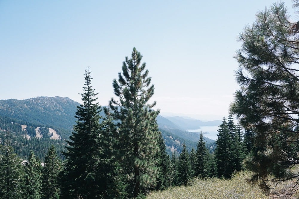 hiking the flume trail lake tahoe