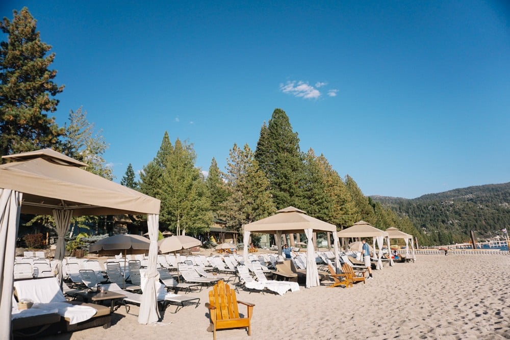 Hyatt Regency Lake Tahoe beach