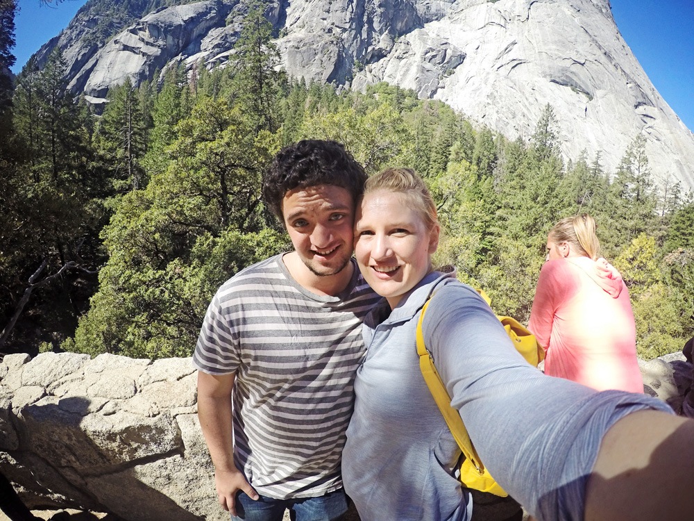 GoPro in Yosemite Vernal Falls