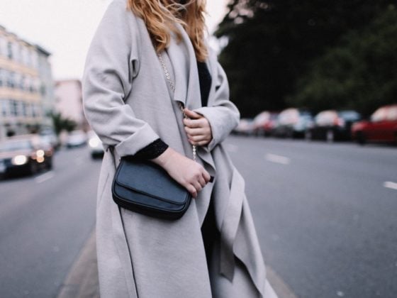 Camel Cashmere Trench Coat