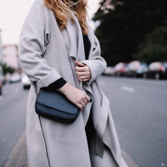 Camel Cashmere Trench Coat