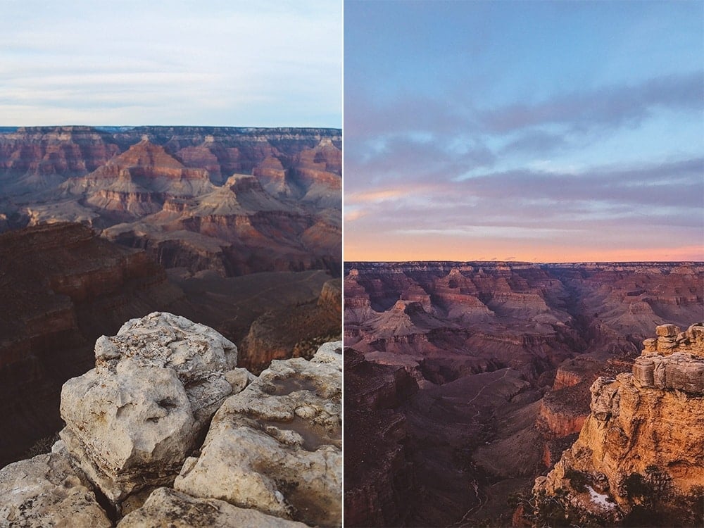 Grand Canyon in the winter