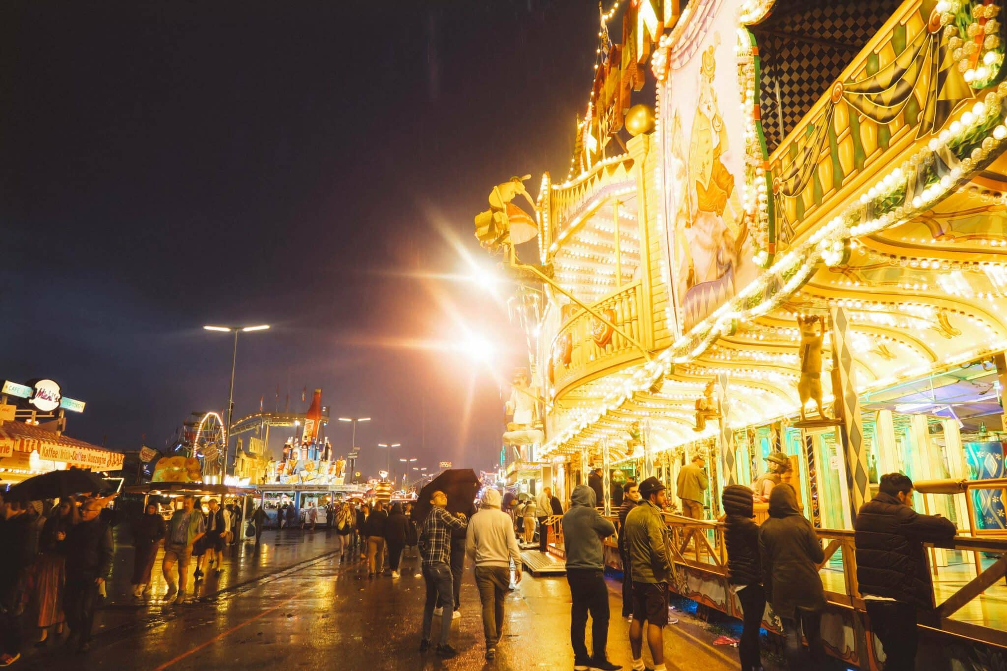 Oktoberfest Munich night