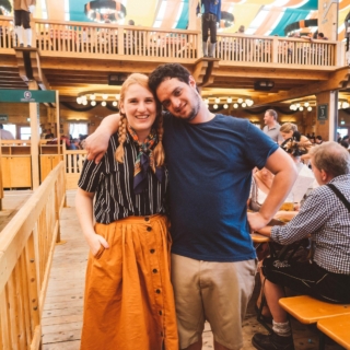 Oktoberfest Munich couple