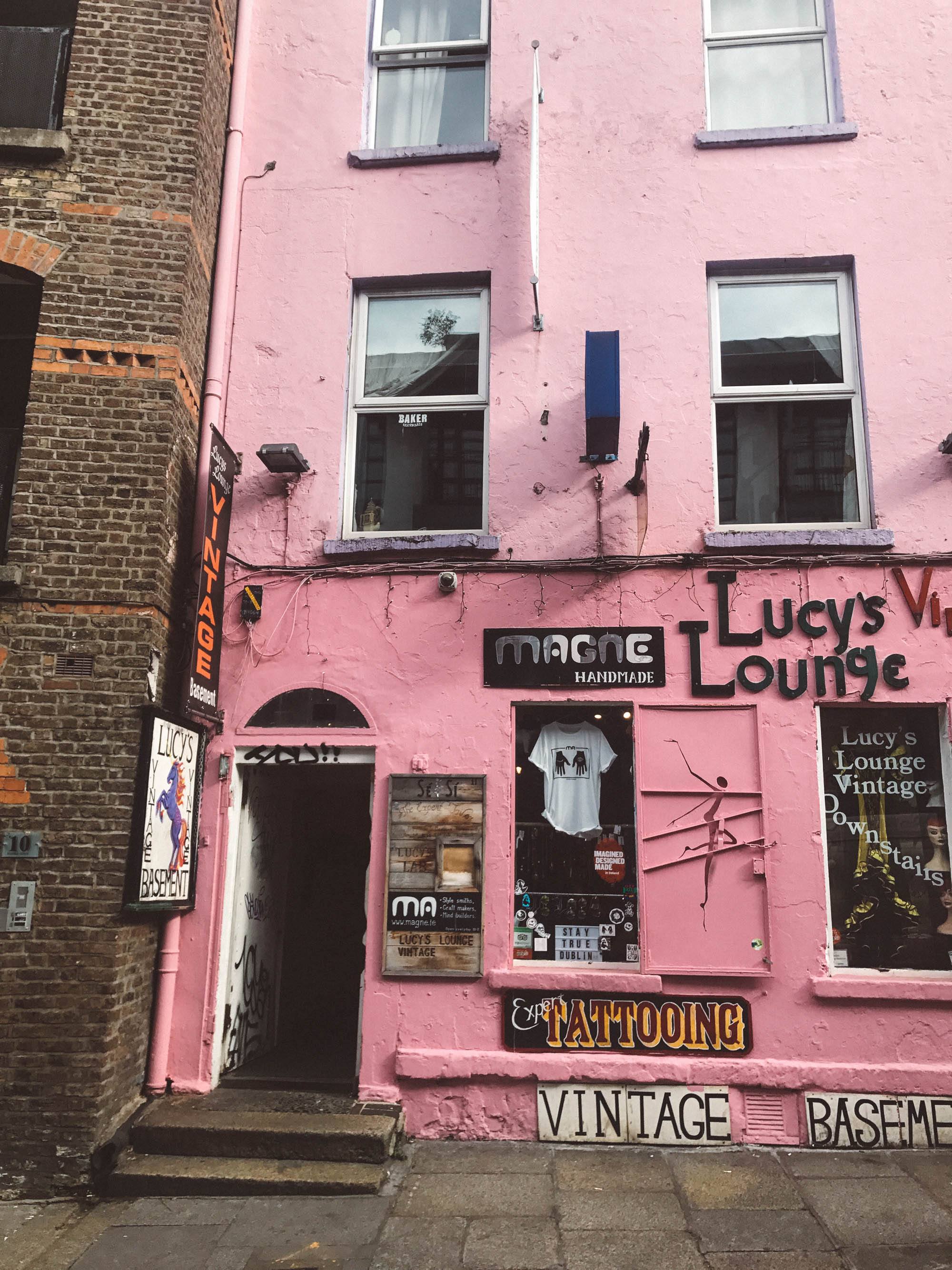 pink house dublin ireland