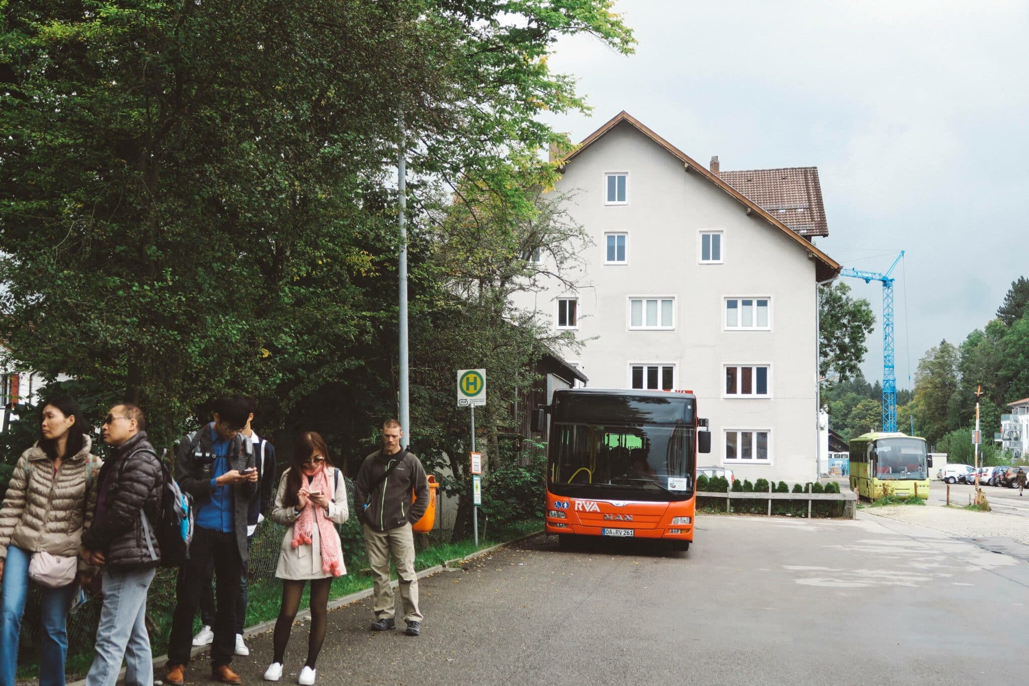 fussen bus Neuschwanstein Castle