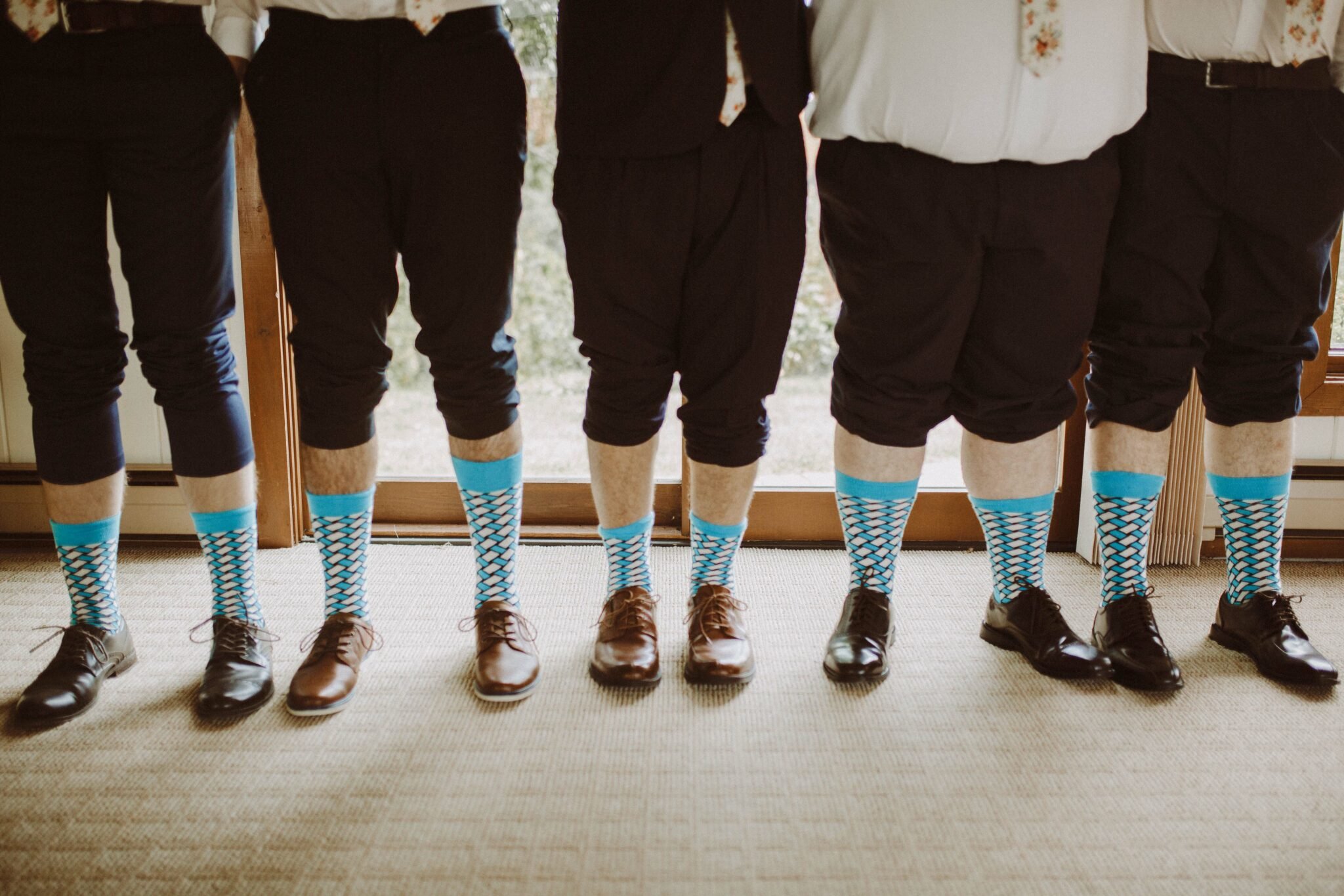 groom wedding socks