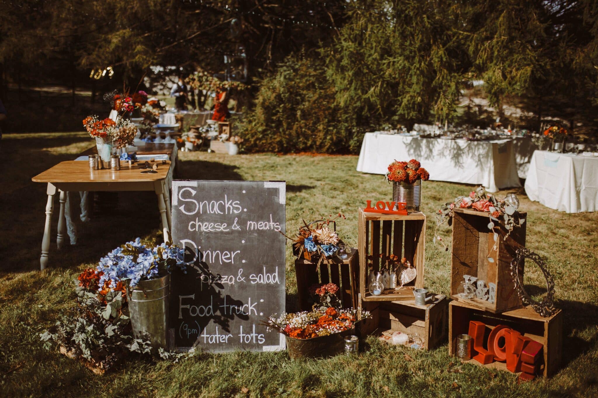 wedding boho chic signs