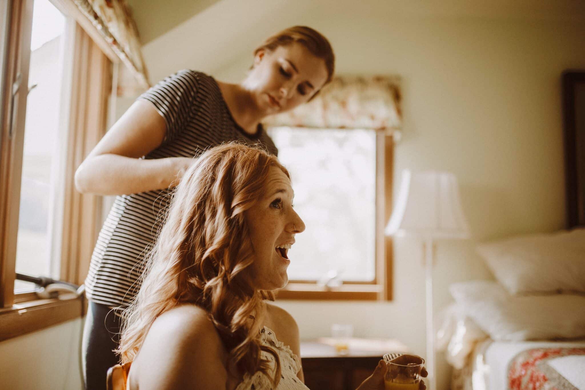 wedding bridal hair