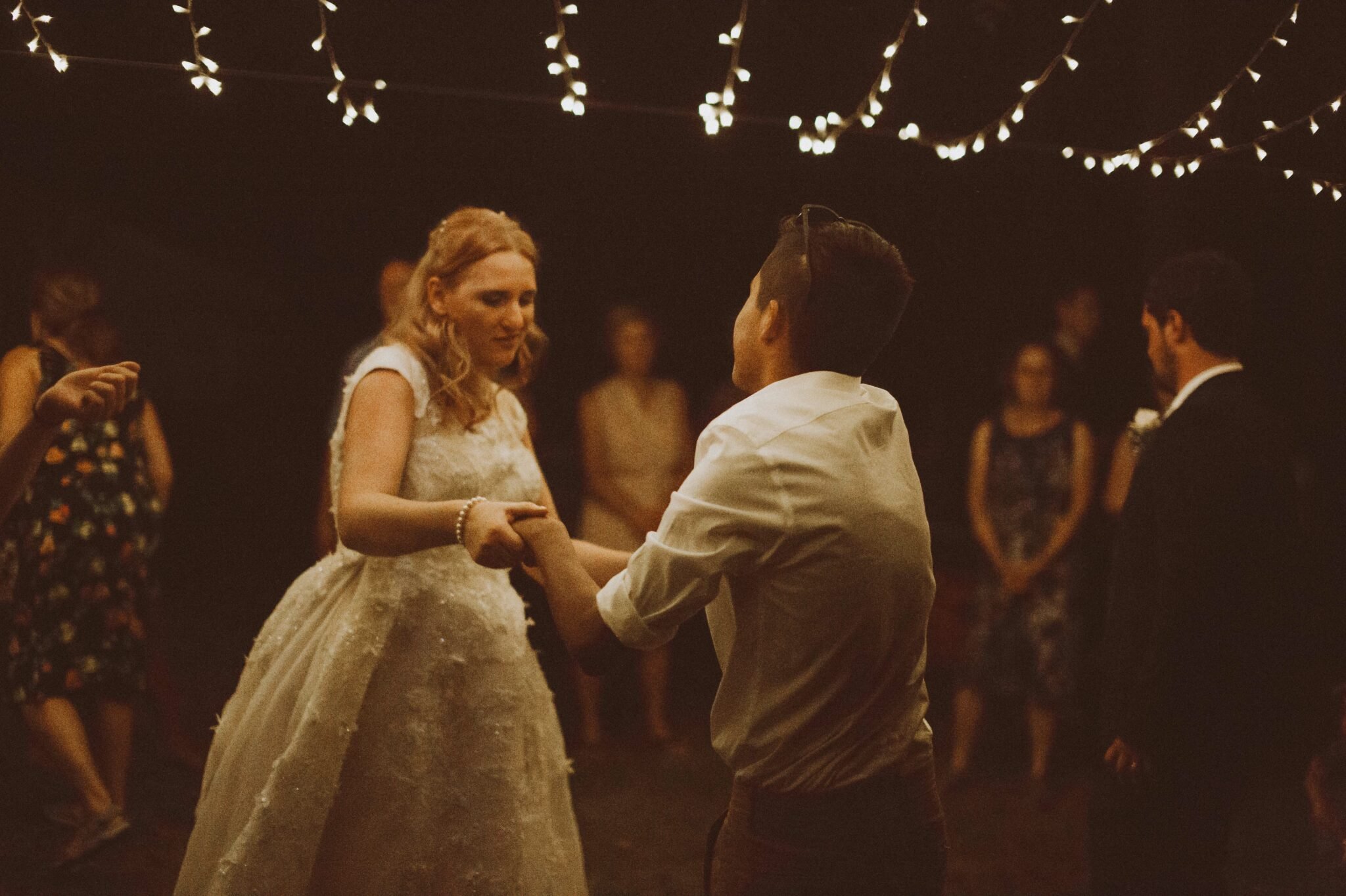 wedding dancing bride cousin