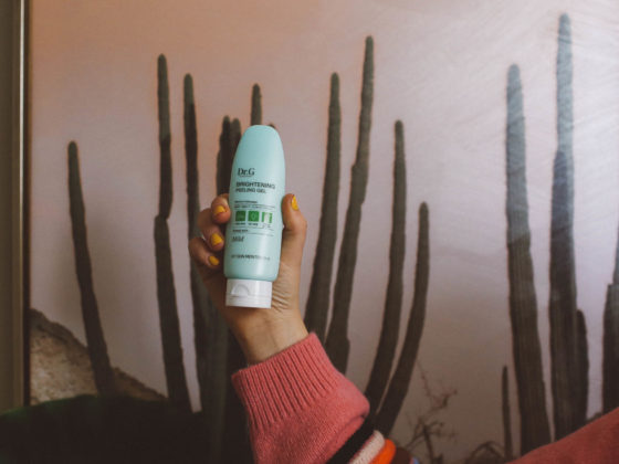 Dr. G's peeling gel, cactus painting