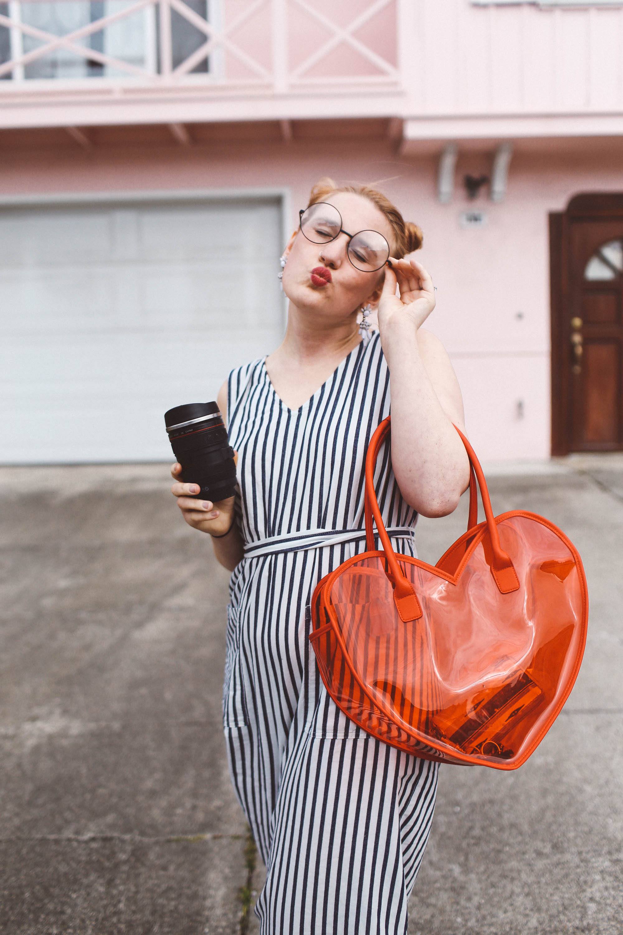 double bun round glasses long hairstyle