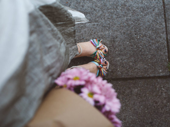 flower shoes