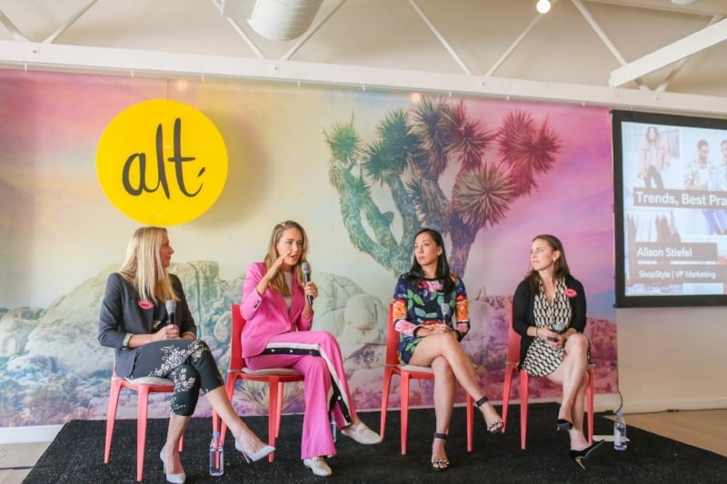 Panel of speakers at Alt Summit