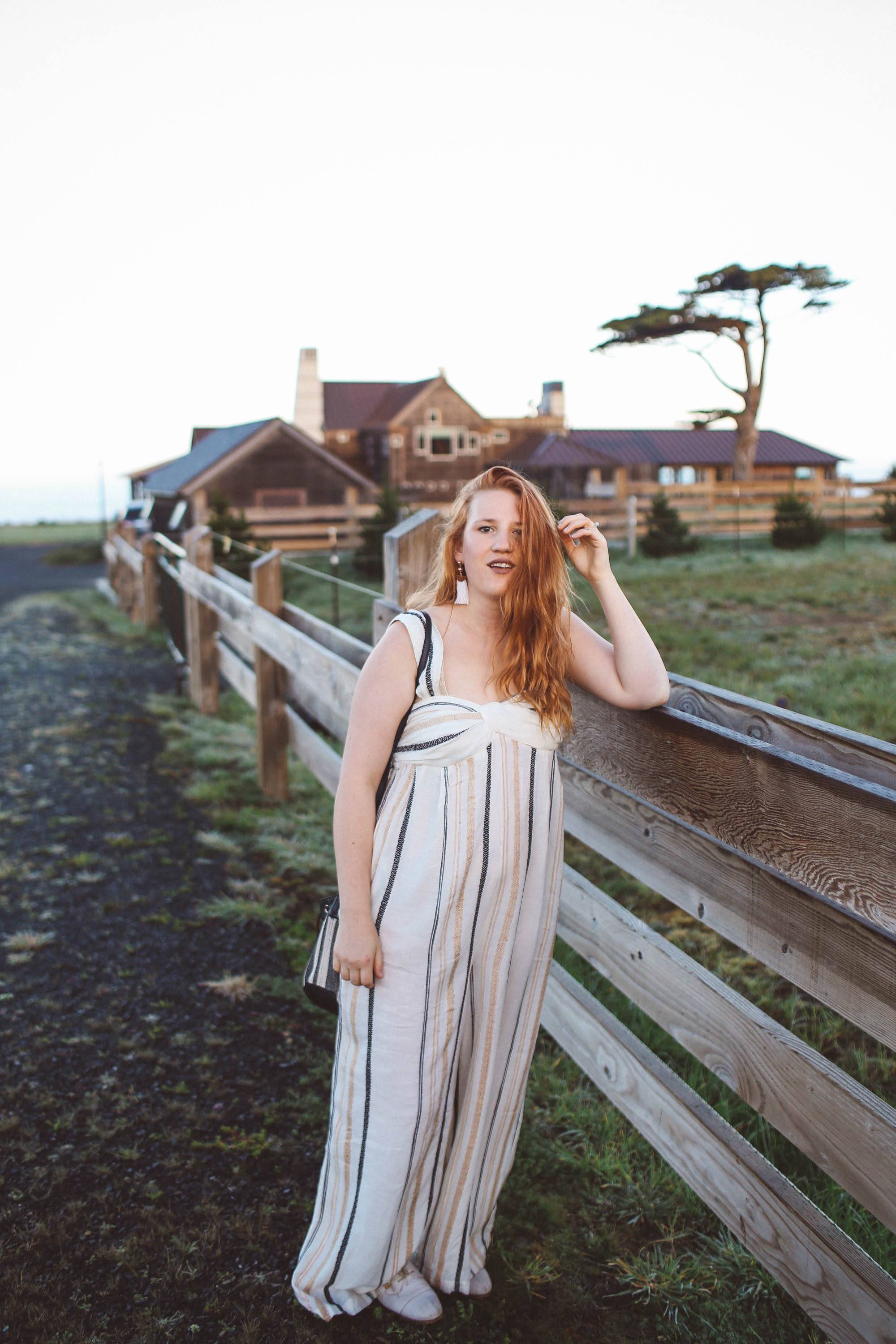 stripped jumpsuits curvy women