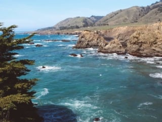 The Ocean from the Newport Ranch on the Mendocino Coast