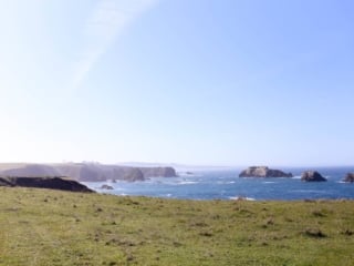 Newport Ranch looking out over the Mendocino Coast