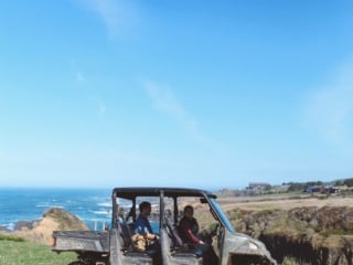 People on an ATV Tour at Newport Ranch