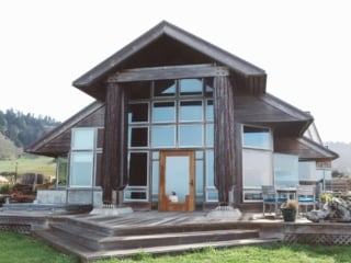 Beautiful building at Newport Ranch in Mendocino