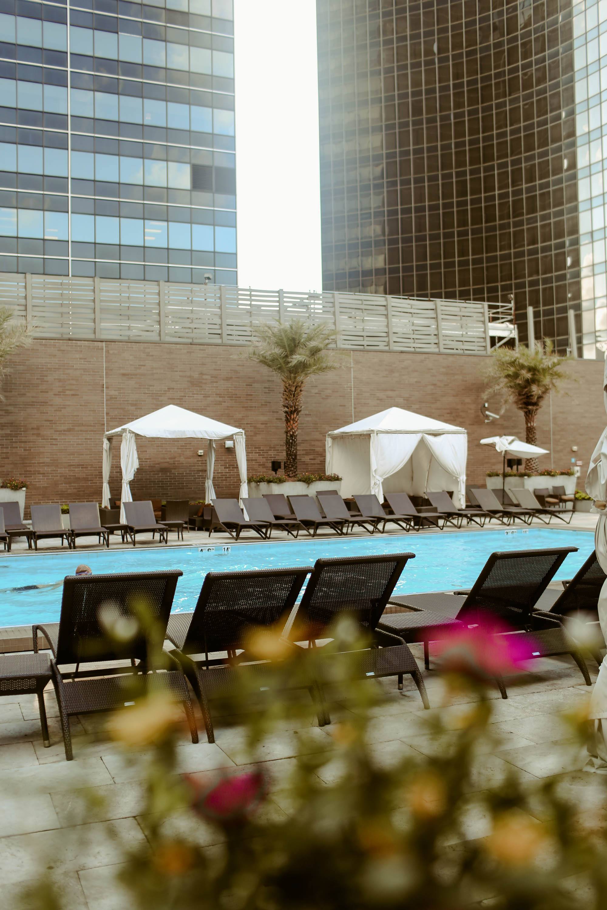 Pool Area at the Hyatt Regency New Orleans