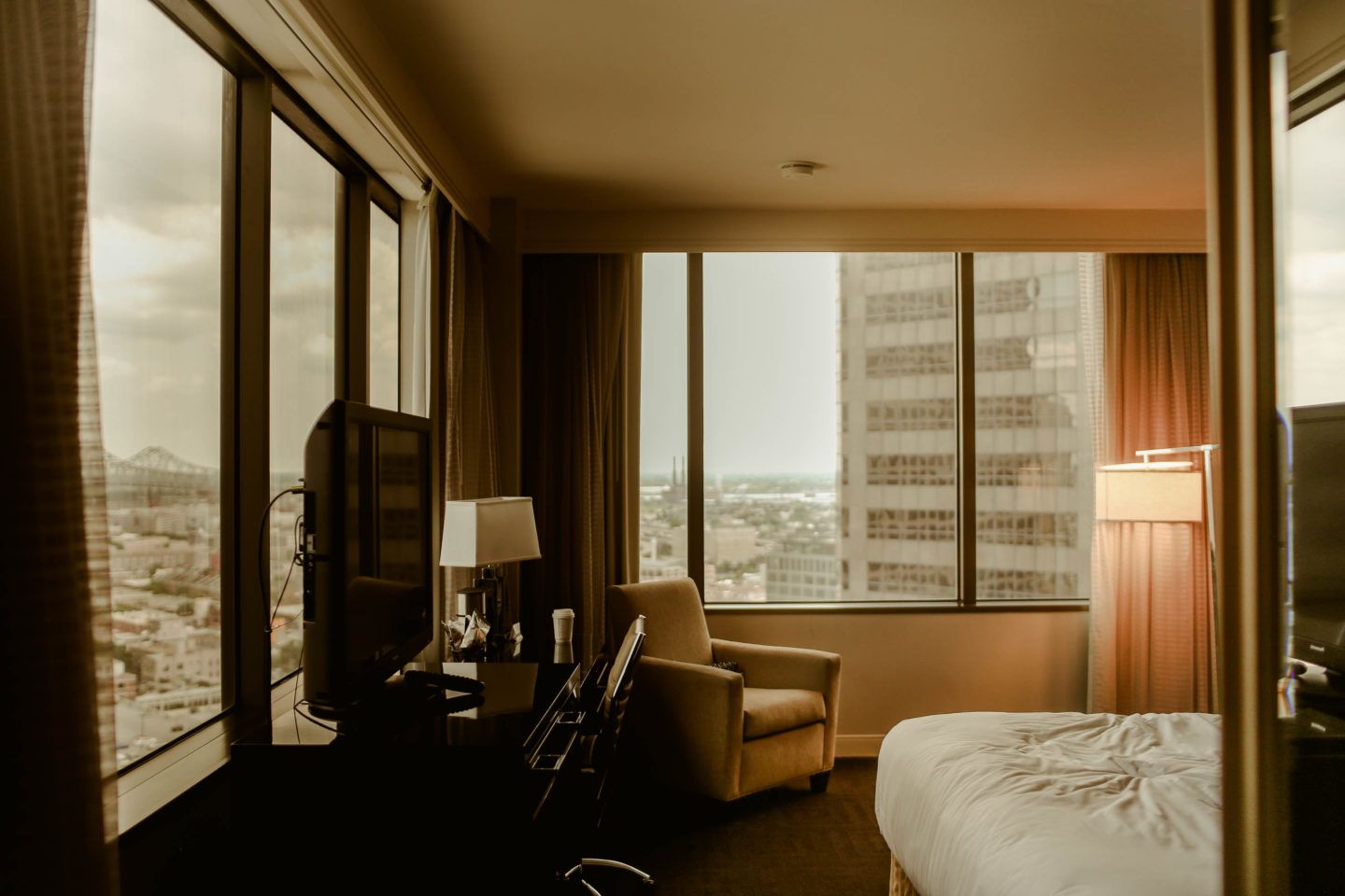 25 Floors Up At The Hyatt Regency New Orleans