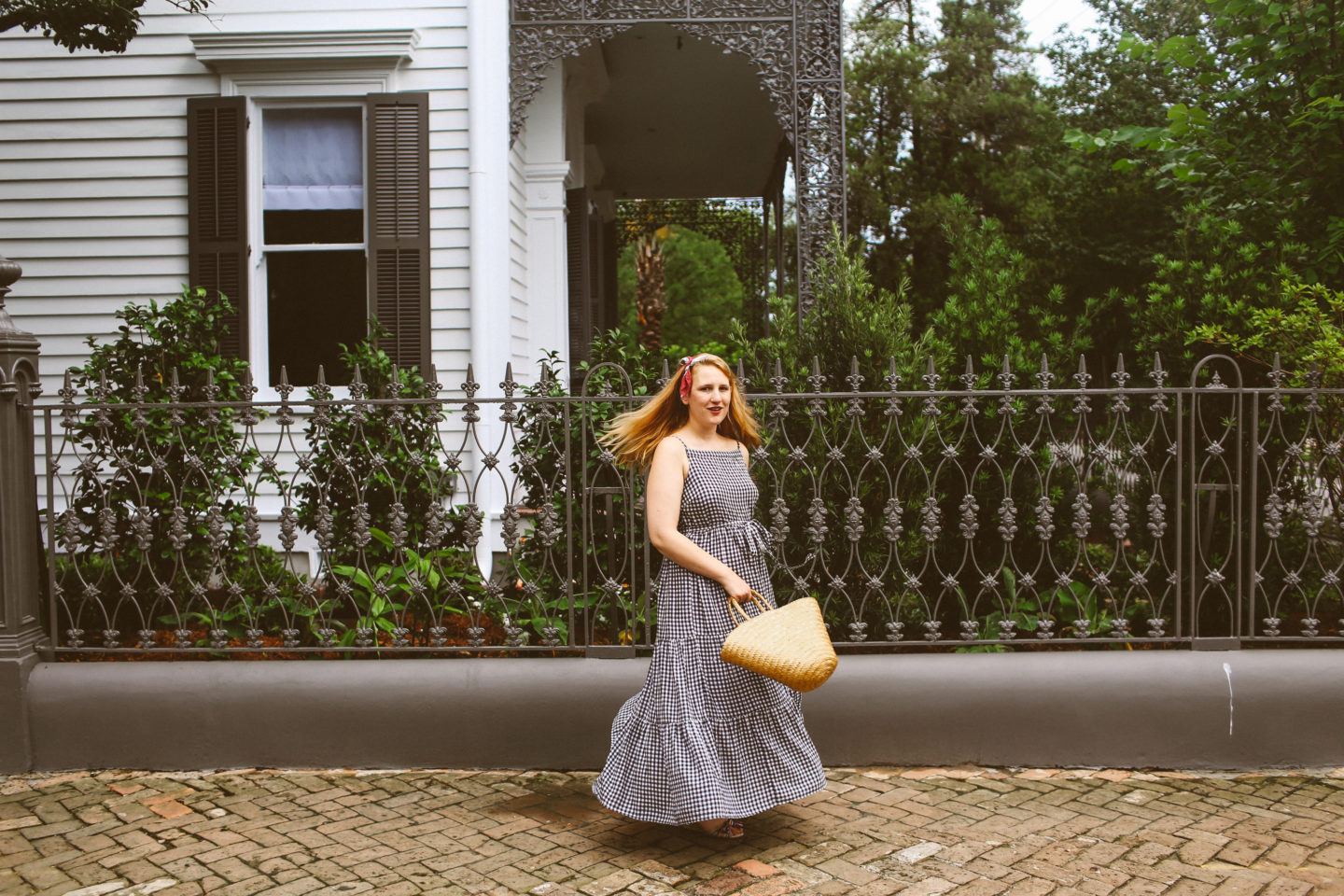 Gingham In The Garden District