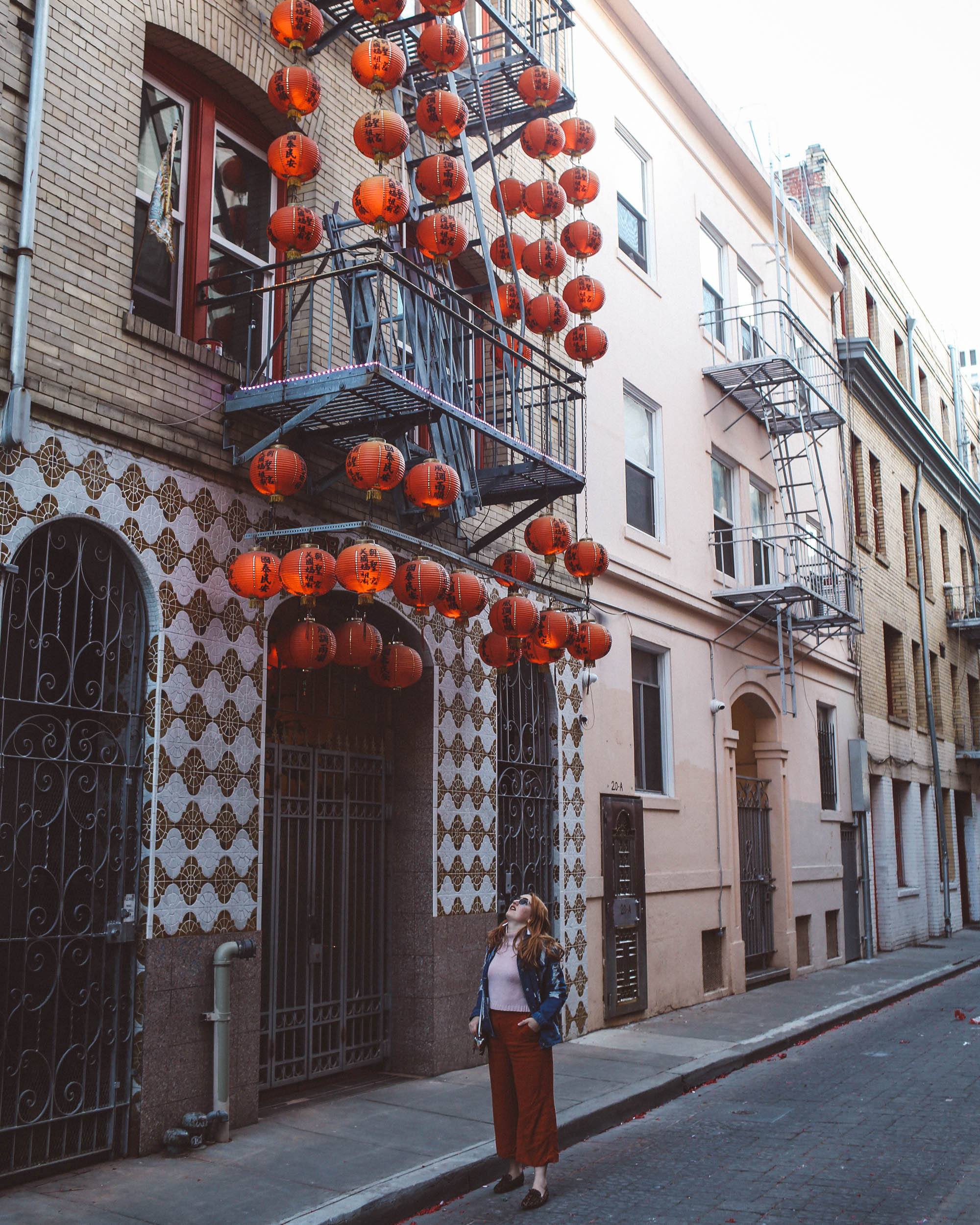 Woman in Chinatown San Francisco