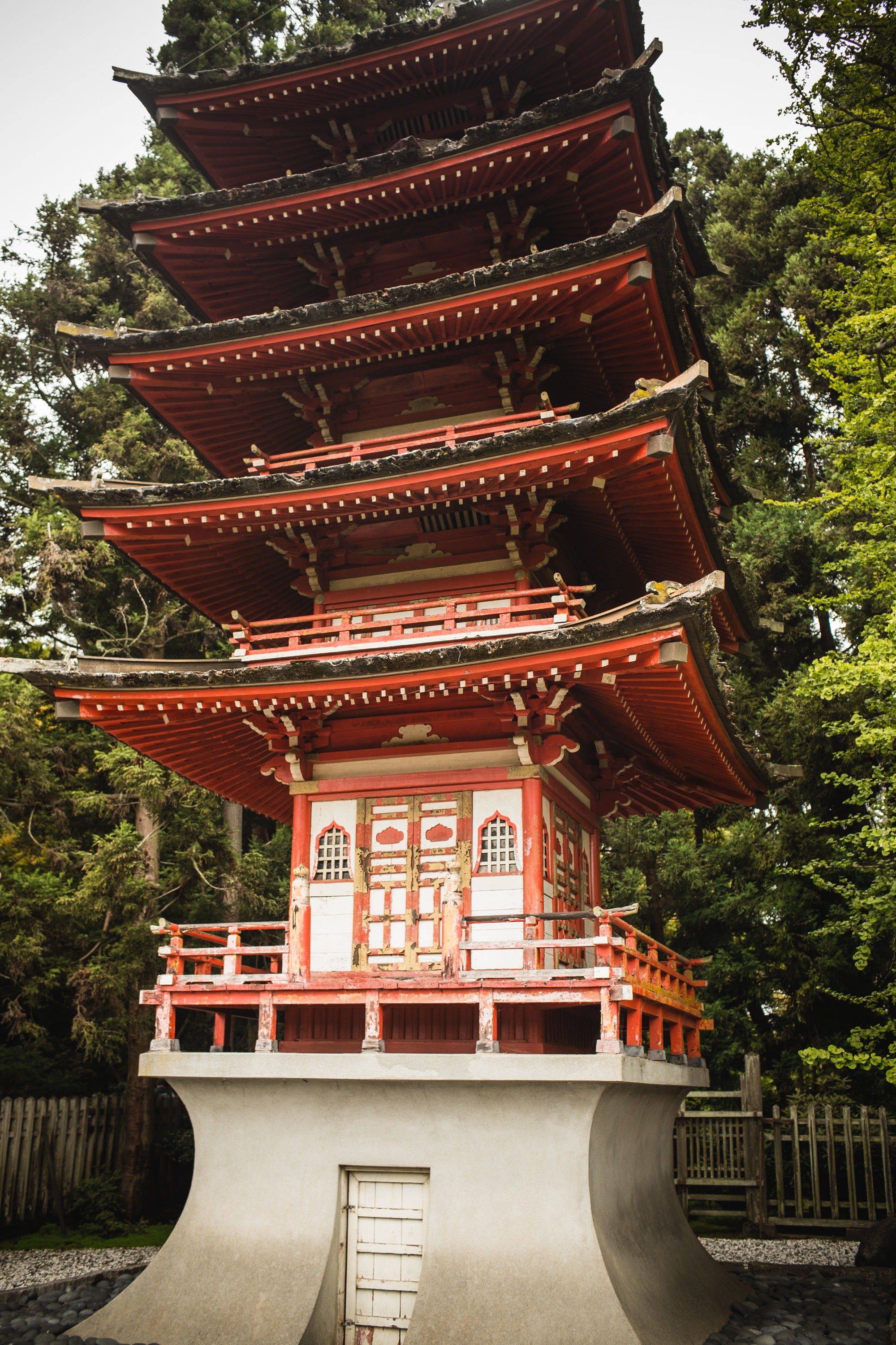 Tower in the Japanese Tea Garden