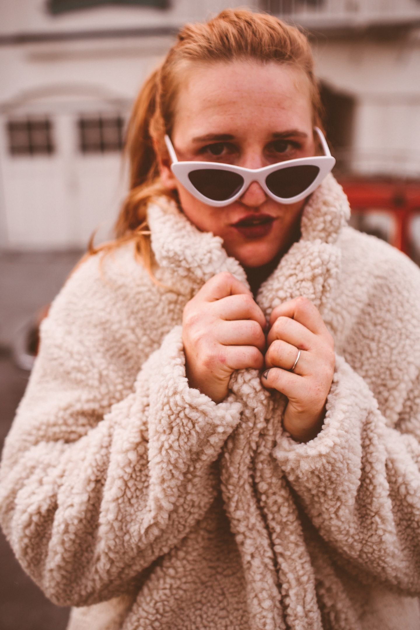 Cozy coat season. 🐻 Linking my favorite teddy bear coats in my bio.   #winterfashion #liketkit