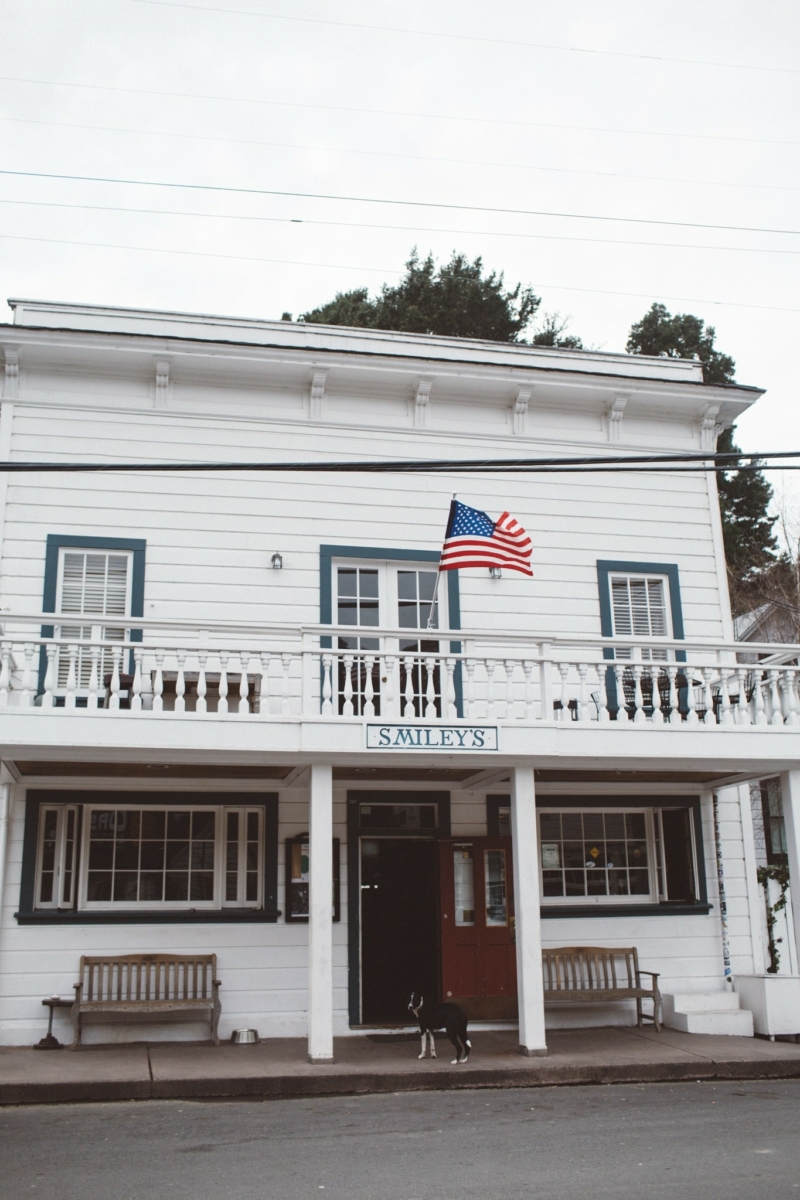 Inside Smiley's Saloon, A Historic Bolinas Hotel