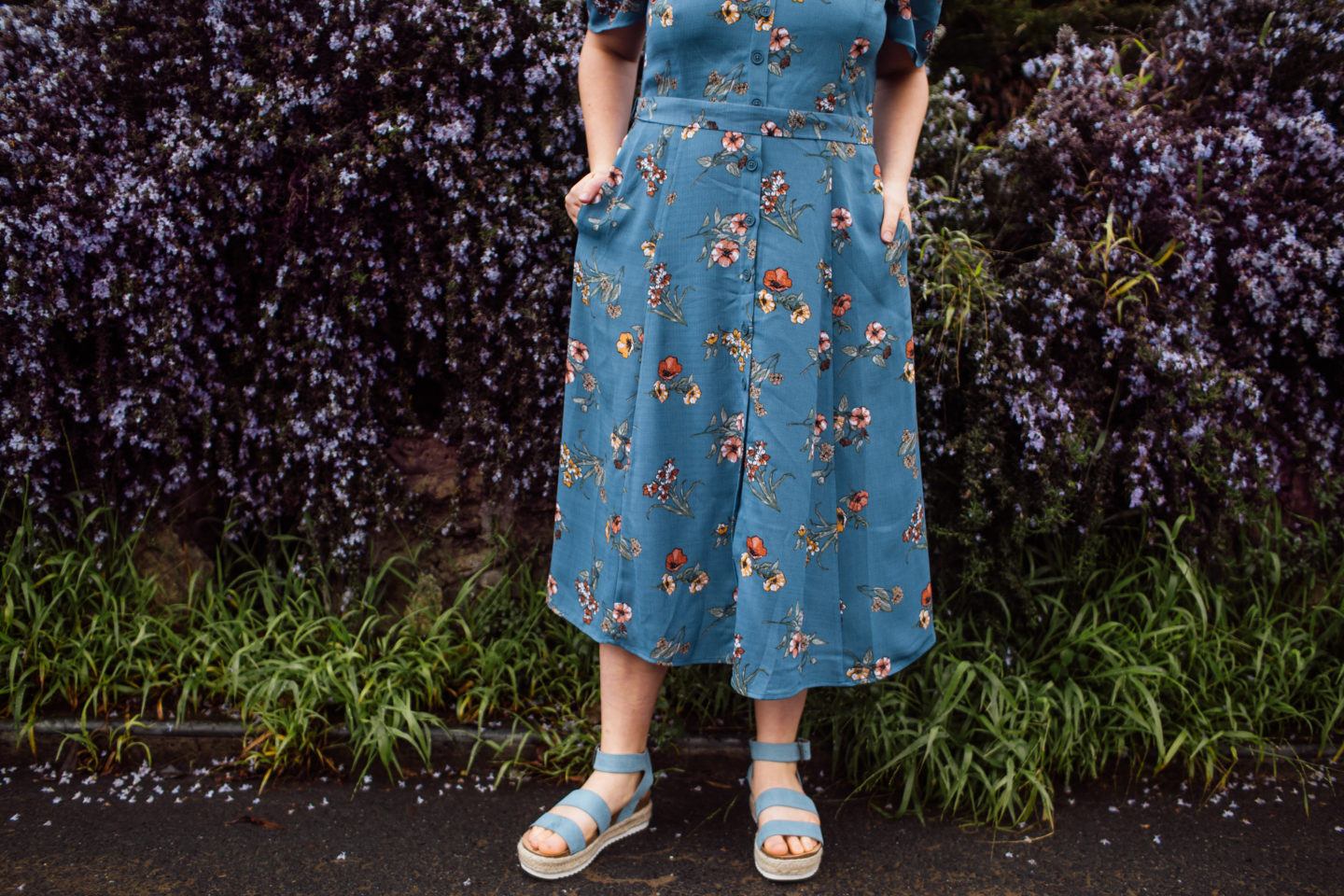 A Beautiful Off The Shoulder Midi Dress (Under $30!)