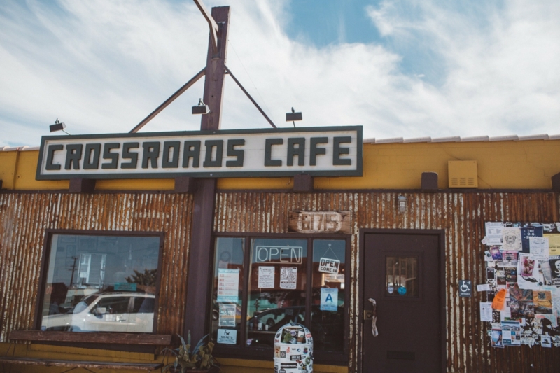 Crossroads Cafe in Joshua Tree California