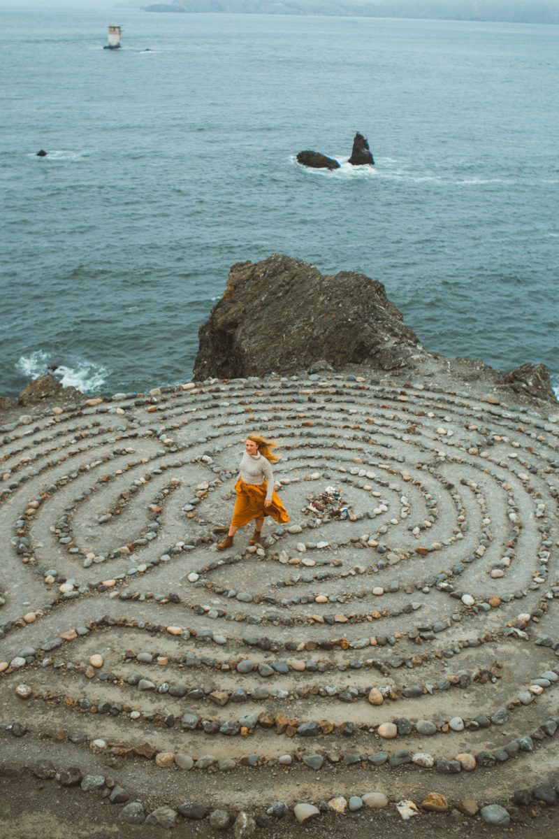 How To Find The Lands End Labyrinth in San Francisco (Now A Heart)