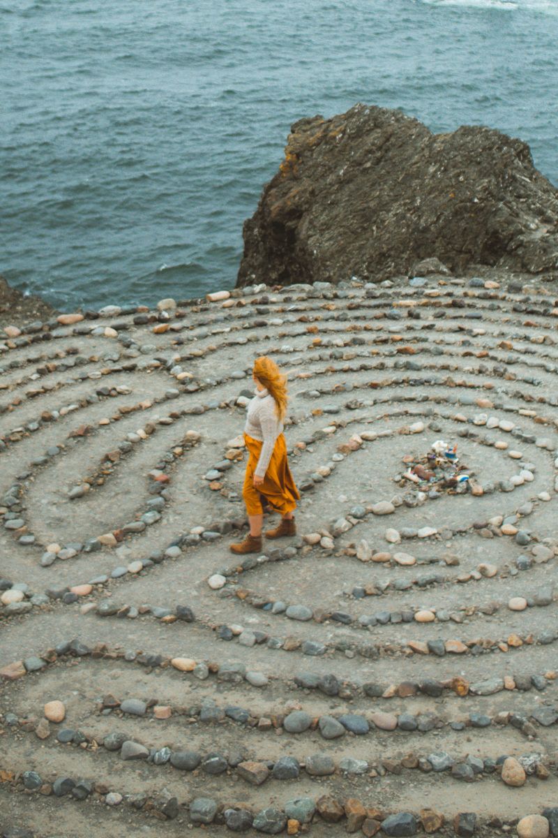 How To Find The Lands End Labyrinth in San Francisco (Now A Heart)
