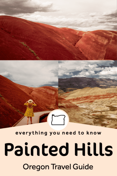 A Guide To The Painted Hills Oregon: Need To Know Travel Tips + Map