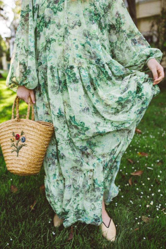 A Whimsical Green Dress For Hot Summer Days - Whimsy Soul