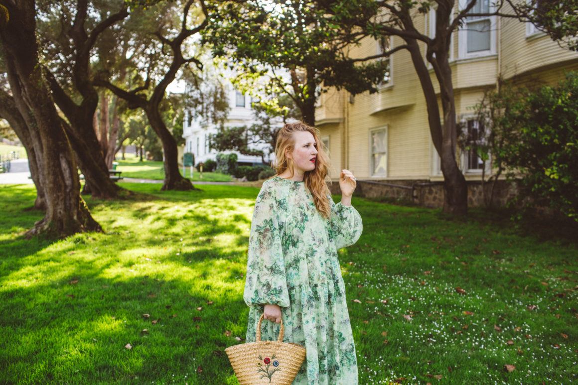 A Whimsical Green Dress For Hot Summer Days Whimsy Soul