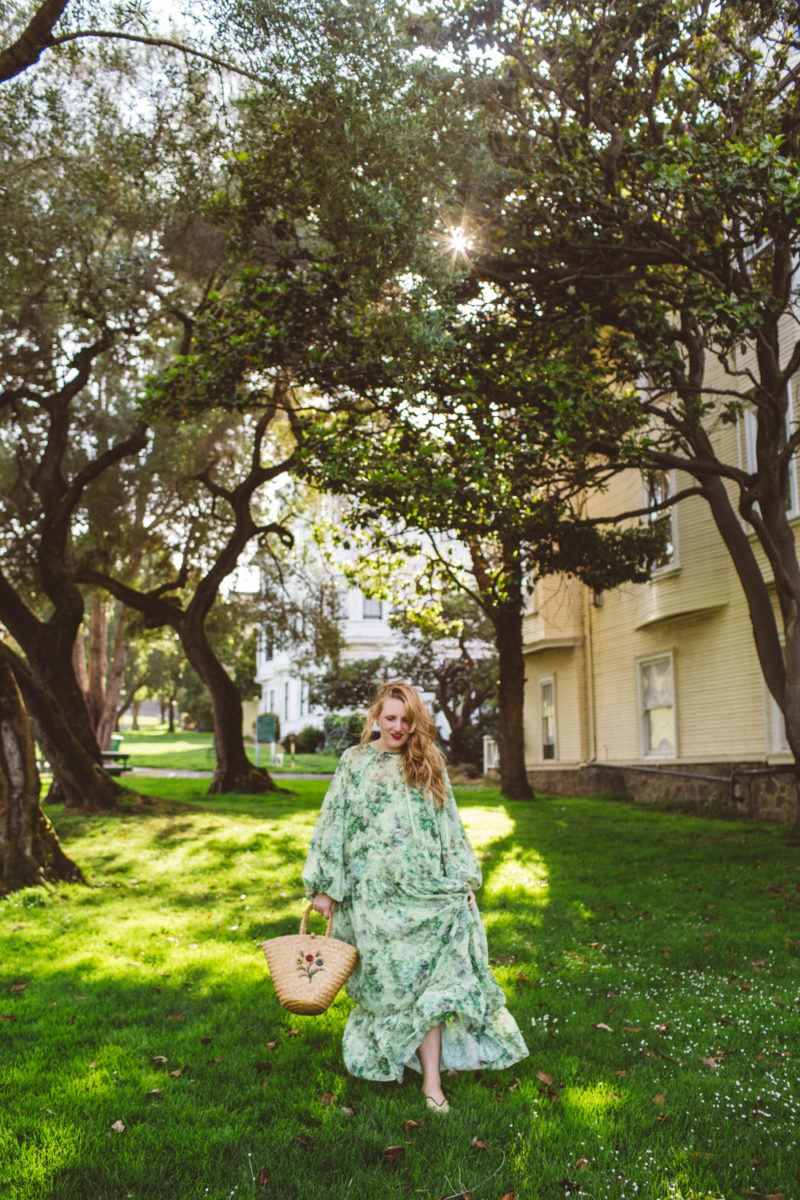 A Whimsical Green Dress For Hot Summer Days - Whimsy Soul