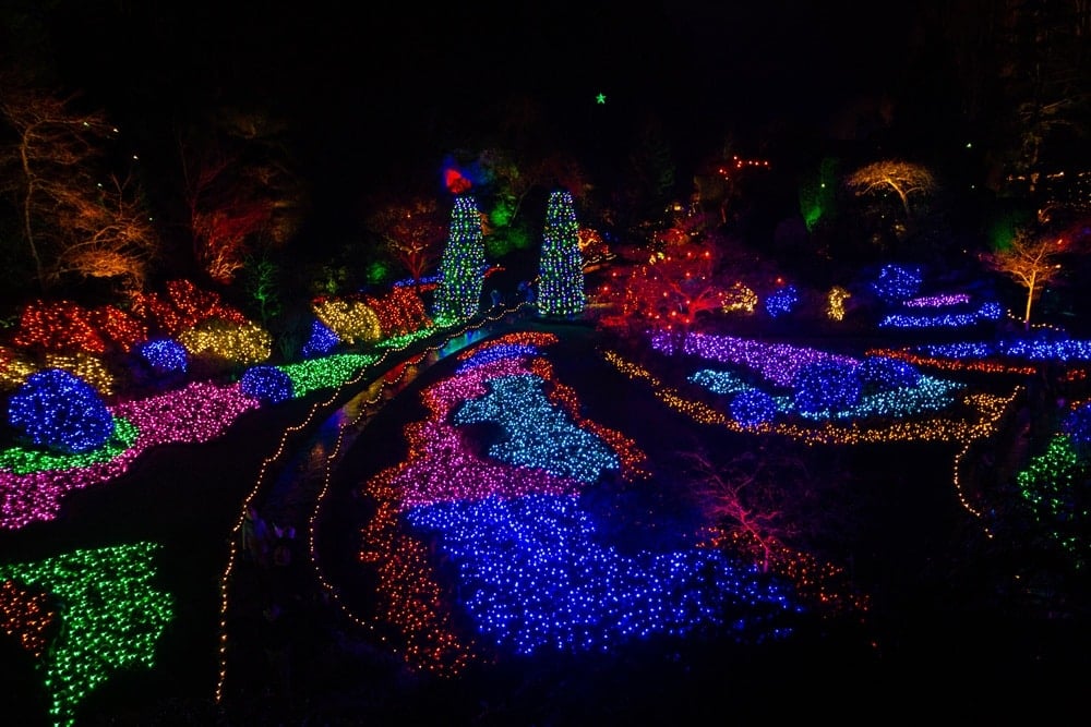 Victoria BC, Canada - December 15, 2019. Festive Christmas