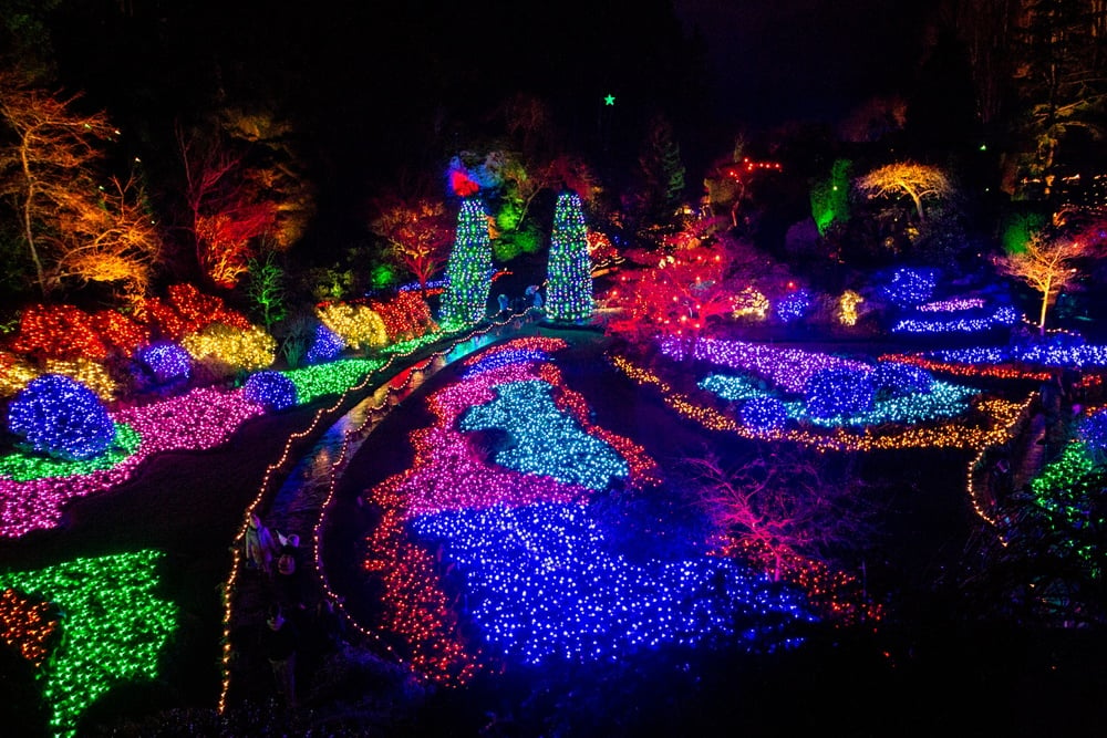 Magic of Christmas at The Butchart Gardens