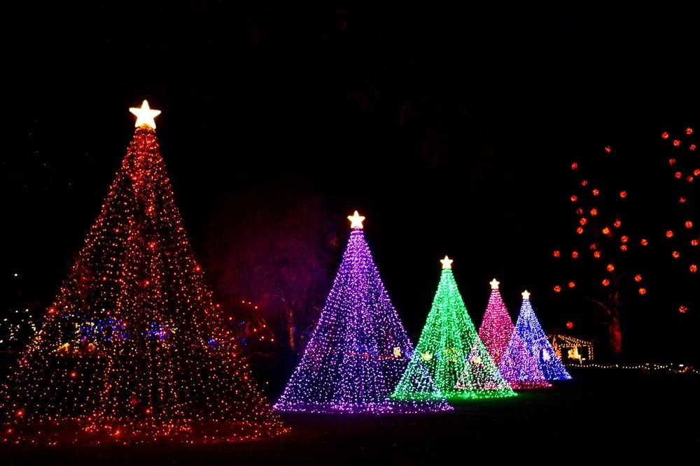 Christmas at Butchart Gardens, Victoria, Vancouver Island, BC