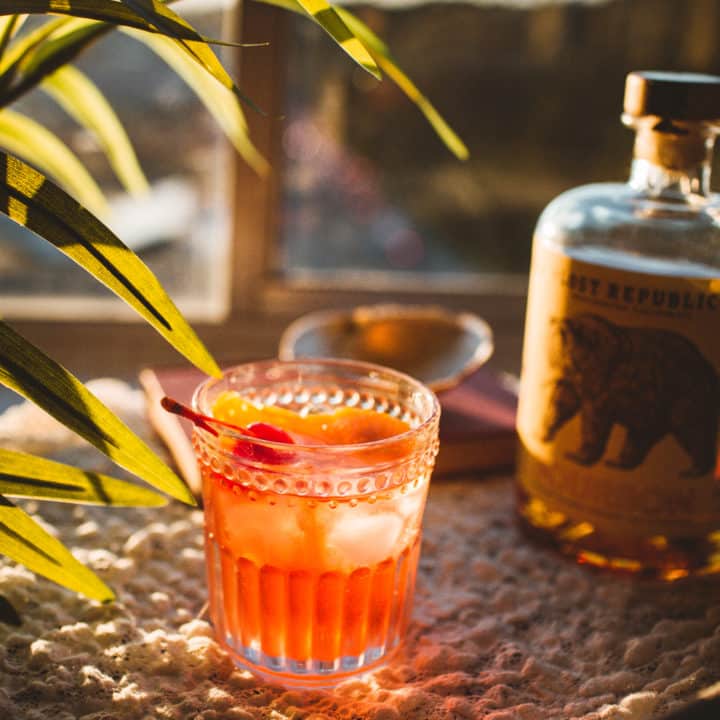 Wisconsin Old Fashioned Cocktail (With A California Twist!)