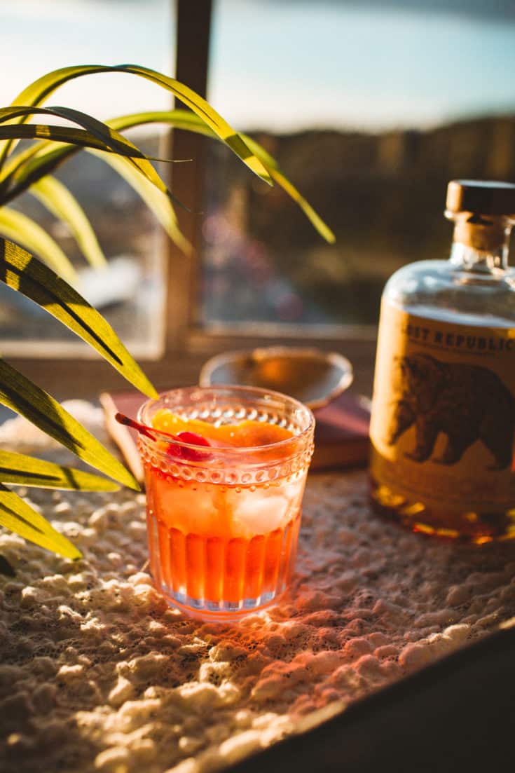 Wisconsin Old Fashioned Cocktail (With A California Twist!)