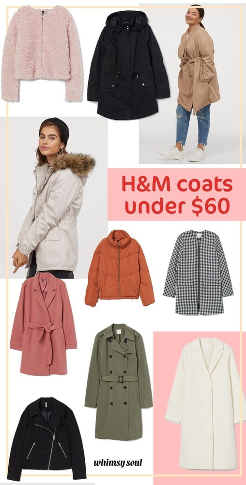 H&m winter outlet coats