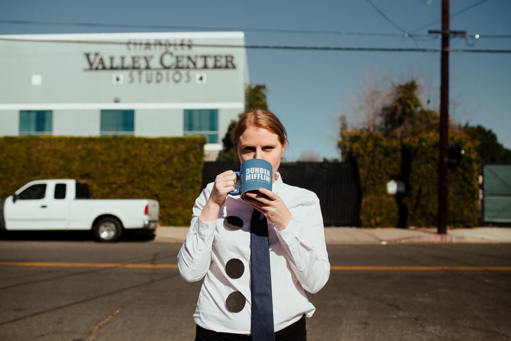 Dunder Mifflin - Scranton branch in Van Nuys, CA (Google Maps)